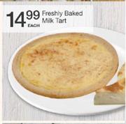 Freshly Baked Milk Tart