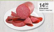 Enterprise Salami Assorted-100g