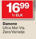 Danone Ultra Mel Via Zero/Vanielje-1L Elk