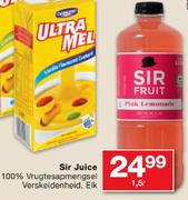 Sir Juice 100% Vrugtesapmengsel Verskeidenheid-1.5L