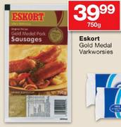 Eskort Gold Medal Varkworsies-750g