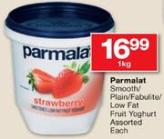 Parmalat Smooth/Plain/Fabulite/Low Fat Fruit Yoghurt Assorted-1Kg