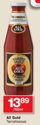 All Gold Tamatiesous-700ml