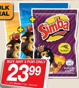 Simba Chips Assorted-3x125g