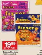 Beacon/Brookes Fizzer Assorted-24 Per Pack