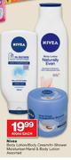 Nivea Body Lotion/ Body Cream/ In Shower Moisturiser/ Hand & Body lotion Assorted-400ML Each
