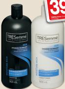 Tresemme Shampoo/Conditioner Assorted-750ML/900ML Each