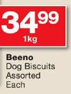 Beeno Dog Biscuits Assorted-1KG