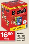 Bobtail Dog Food Multipack Assorted-8x85G