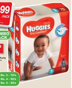 Huggies Dry Comfort Disposable Nappies Jumbo Pack-Per Pack