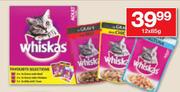Whiskas Katkos Verskeidenheid-12x85G