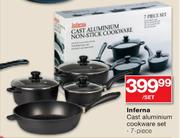 Inferna 7 Piece Cast Aluminium Cookware Set