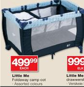 Little Me Foldaway Camp-Cot Each