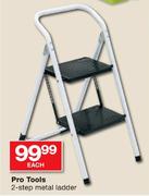 Pro Tools 2-Step Metal Ladder