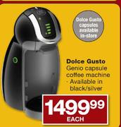 Dolce Gusto Genio Capsule Coffee Machine