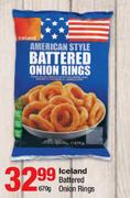 Iceland Battered Onion Rings-670g