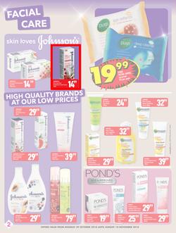 Shoprite Gauteng, Mpumalanga, Limpopo & North West : Hair And Beauty Promotion (29 Oct - 18 Nov 2018), page 2