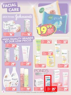Shoprite Gauteng, Mpumalanga, Limpopo & North West : Hair And Beauty Promotion (29 Oct - 18 Nov 2018), page 2