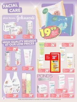 Shoprite Gauteng, Mpumalanga, Limpopo & North West : Hair And Beauty Promotion (29 Oct - 18 Nov 2018), page 2