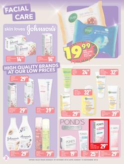Shoprite Gauteng, Mpumalanga, Limpopo & North West : Hair And Beauty Promotion (29 Oct - 18 Nov 2018), page 2