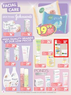 Shoprite Gauteng, Mpumalanga, Limpopo & North West : Hair And Beauty Promotion (29 Oct - 18 Nov 2018), page 2