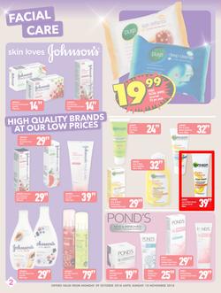 Shoprite Gauteng, Mpumalanga, Limpopo & North West : Hair And Beauty Promotion (29 Oct - 18 Nov 2018), page 2