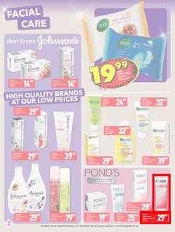 Shoprite Gauteng, Mpumalanga, Limpopo & North West : Hair And Beauty Promotion (29 Oct - 18 Nov 2018), page 2