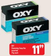 Oxy Cleansing Soap Bar-75g Each