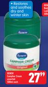 Renew Camphor Cream-500ml Each
