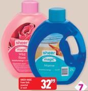 Sheer Magic Foam Bath-2Ltr Each