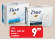 Dove Beauty Cream Bar-100g Each