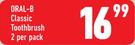 Oral-B Classic Toothbrush-2 Per Pack