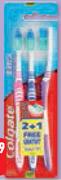 Colgate Extra Clean Toothbrush-3 Per Pack