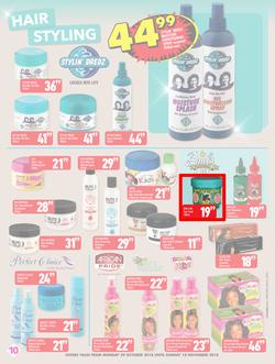 Shoprite Gauteng, Mpumalanga, Limpopo & North West : Hair And Beauty Promotion (29 Oct - 18 Nov 2018), page 10