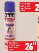 Sta-Sof-Pro Braid Hi Sheen Polish Spray-325ml