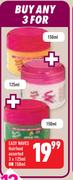 Easy Waves Hairfood Assorted-3 x 125ml Or 150ml 