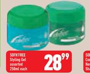 Sofn'Free Styling Gel Assorted-250ml Each