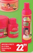 Sofn'Free N'Pretty Avo & Honey Moisturising Oil-250ml