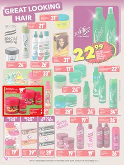Shoprite Gauteng, Mpumalanga, Limpopo & North West : Hair And Beauty Promotion (29 Oct - 18 Nov 2018), page 12