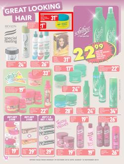 Shoprite Gauteng, Mpumalanga, Limpopo & North West : Hair And Beauty Promotion (29 Oct - 18 Nov 2018), page 12
