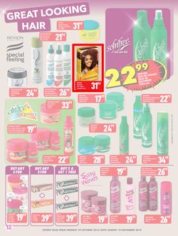 Shoprite Gauteng, Mpumalanga, Limpopo & North West : Hair And Beauty Promotion (29 Oct - 18 Nov 2018), page 12