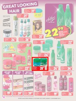 Shoprite Gauteng, Mpumalanga, Limpopo & North West : Hair And Beauty Promotion (29 Oct - 18 Nov 2018), page 12