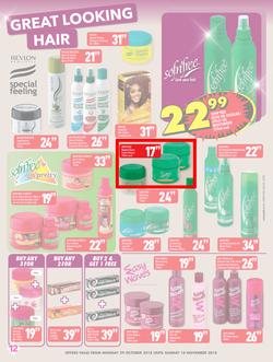 Shoprite Gauteng, Mpumalanga, Limpopo & North West : Hair And Beauty Promotion (29 Oct - 18 Nov 2018), page 12