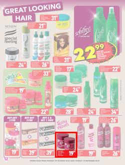Shoprite Gauteng, Mpumalanga, Limpopo & North West : Hair And Beauty Promotion (29 Oct - 18 Nov 2018), page 12