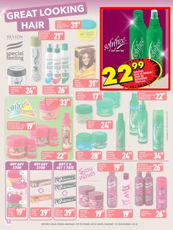 Shoprite Gauteng, Mpumalanga, Limpopo & North West : Hair And Beauty Promotion (29 Oct - 18 Nov 2018), page 12