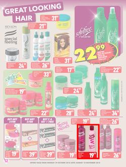 Shoprite Gauteng, Mpumalanga, Limpopo & North West : Hair And Beauty Promotion (29 Oct - 18 Nov 2018), page 12