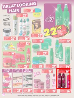 Shoprite Gauteng, Mpumalanga, Limpopo & North West : Hair And Beauty Promotion (29 Oct - 18 Nov 2018), page 12