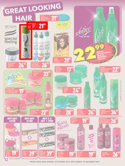 Shoprite Gauteng, Mpumalanga, Limpopo & North West : Hair And Beauty Promotion (29 Oct - 18 Nov 2018), page 12