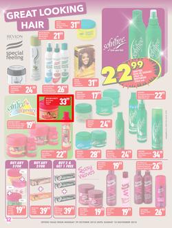 Shoprite Gauteng, Mpumalanga, Limpopo & North West : Hair And Beauty Promotion (29 Oct - 18 Nov 2018), page 12