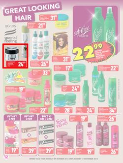 Shoprite Gauteng, Mpumalanga, Limpopo & North West : Hair And Beauty Promotion (29 Oct - 18 Nov 2018), page 12